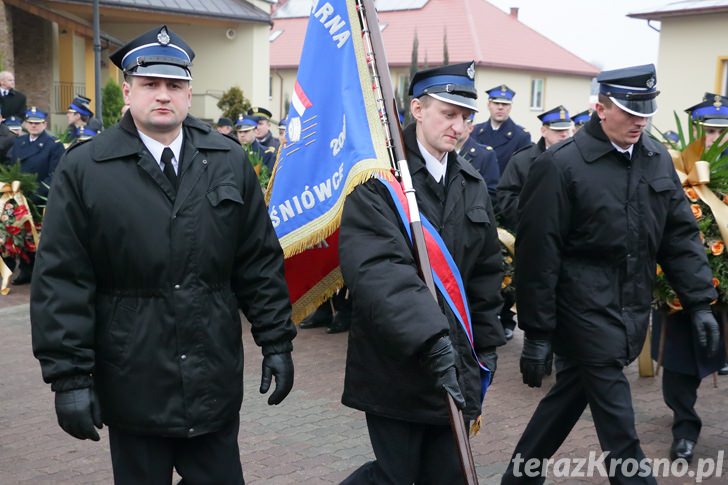 Pogrzeb pułkownika pożarnictwa Tadeusza Kubita