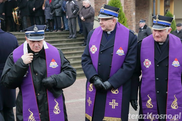 Pogrzeb pułkownika pożarnictwa Tadeusza Kubita