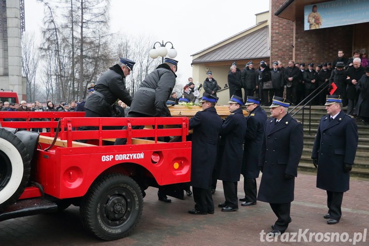 Pogrzeb pułkownika pożarnictwa Tadeusza Kubita