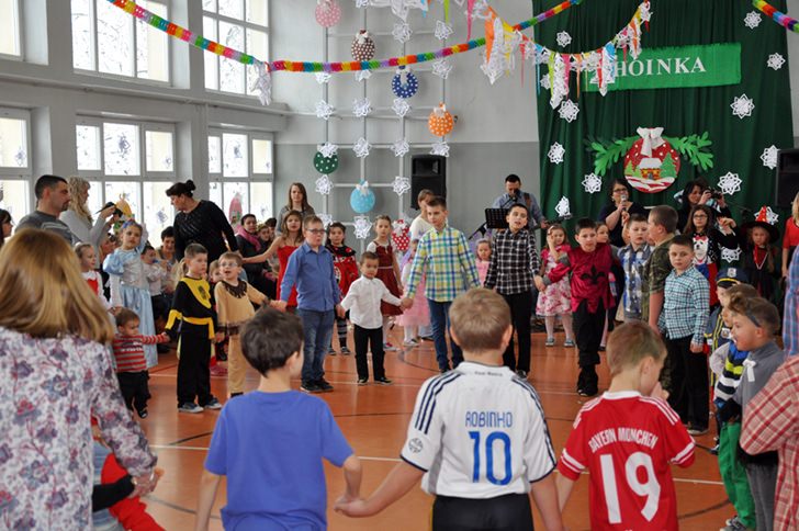 Zabawa choinkowa w Świerzowej Polskiej