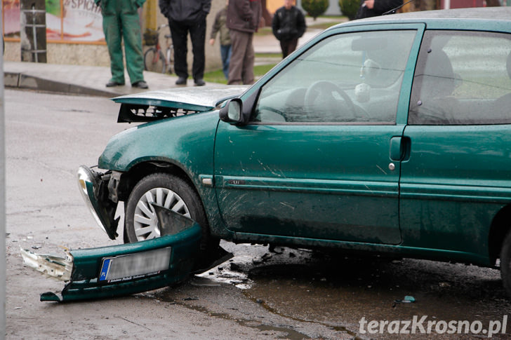 Kolizja w Jedliczu