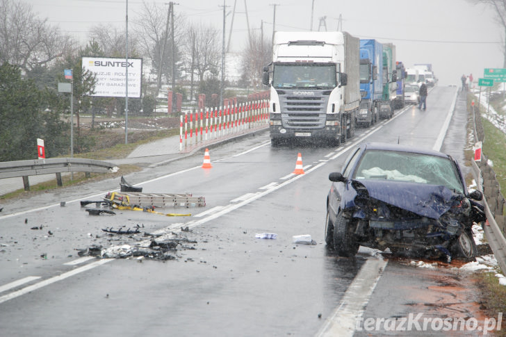 Zdarzenie dwóch samochodów w Rogach