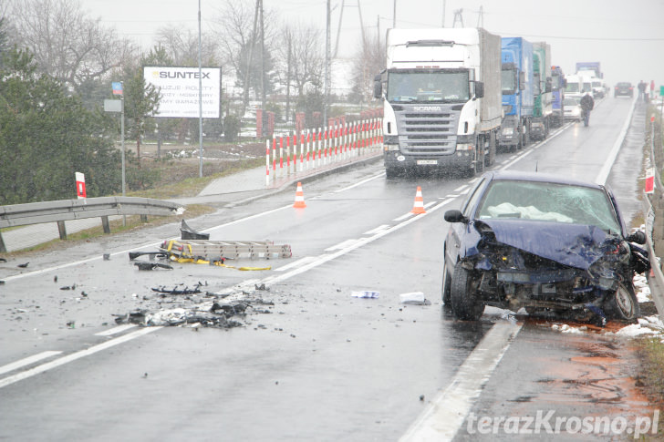 Zdarzenie dwóch samochodów w Rogach