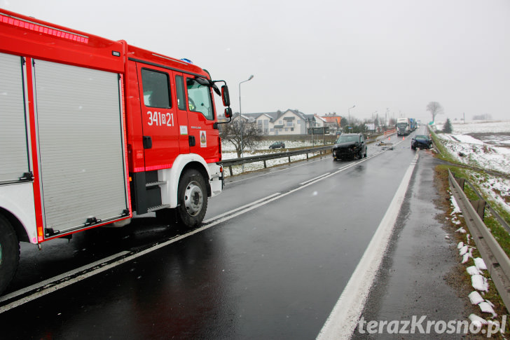 Zdarzenie dwóch samochodów w Rogach