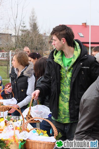 Święcenie pokarmów w Świerzowej Polskiej