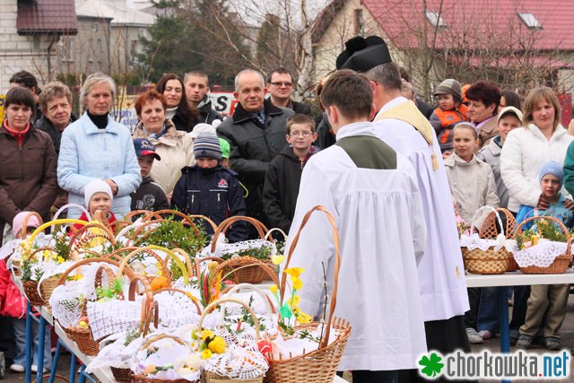 Święcenie pokarmów w Świerzowej Polskiej