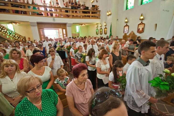 Pożegnanie proboszcza w Szczepańcowej