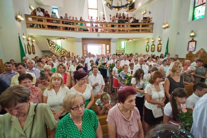 Pożegnanie proboszcza w Szczepańcowej