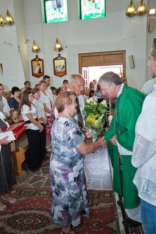 Pożegnanie proboszcza w Szczepańcowej