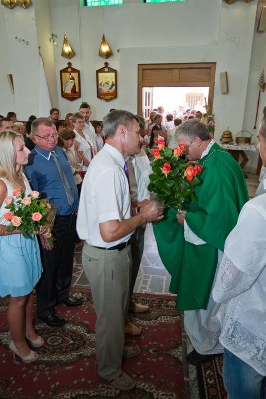 Pożegnanie proboszcza w Szczepańcowej