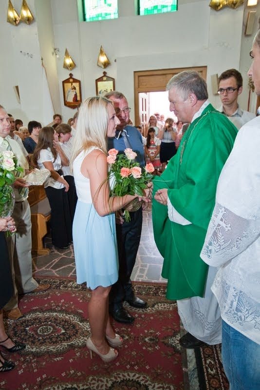 Pożegnanie proboszcza w Szczepańcowej