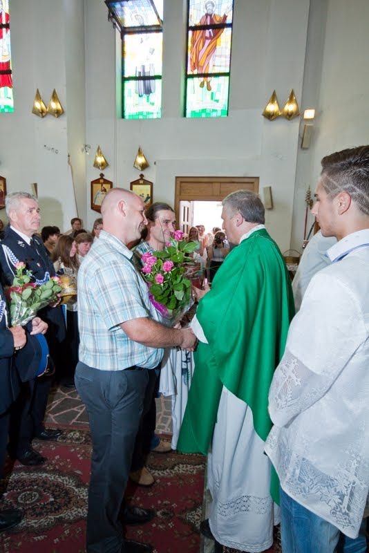 Pożegnanie proboszcza w Szczepańcowej