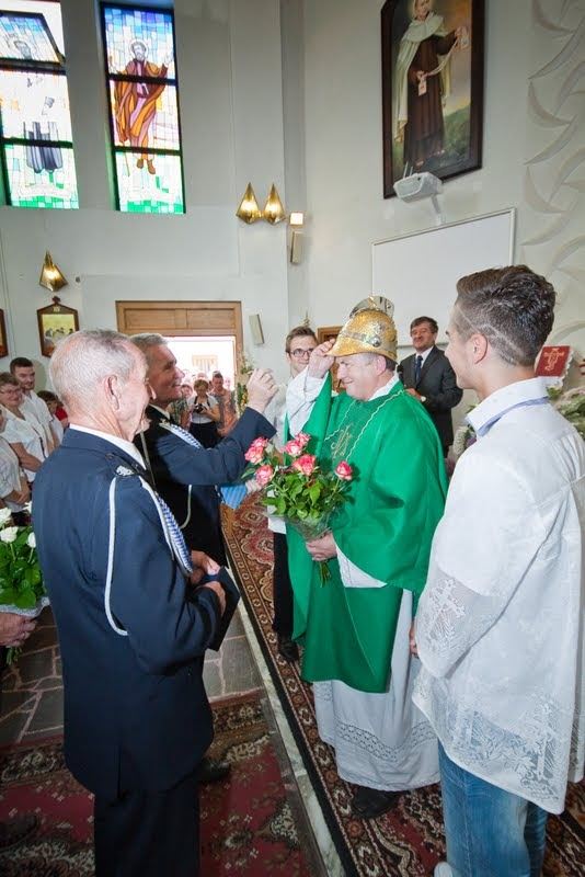 Pożegnanie proboszcza w Szczepańcowej