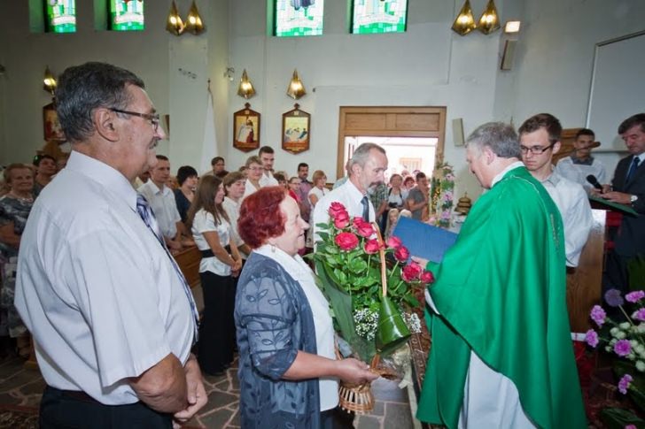 Pożegnanie proboszcza w Szczepańcowej