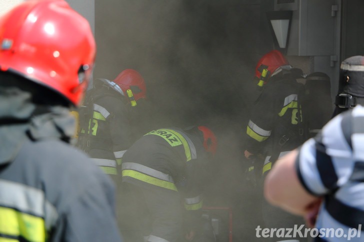 Pożary na ul. Kolejowej w Krośnie