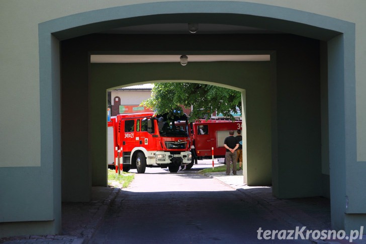 Pożary na ul. Kolejowej w Krośnie