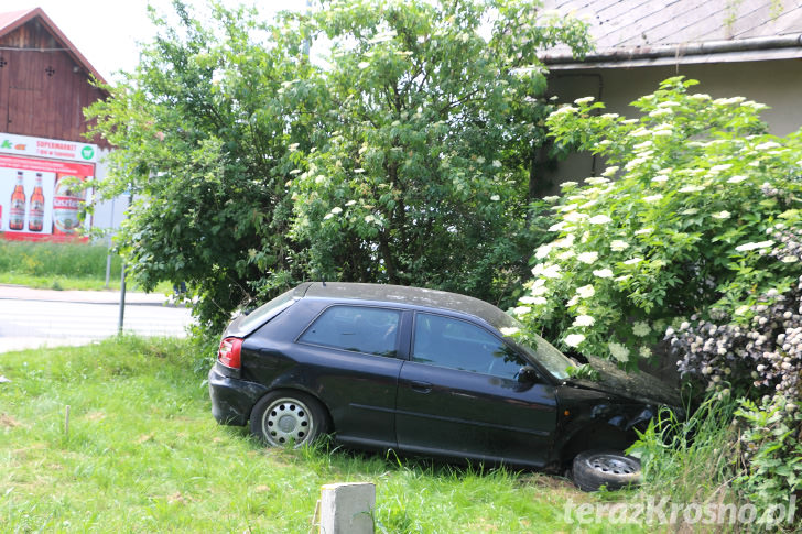 Wypadek w Krośnie na skrz. Hallera - Wieniawskiego - Sikorskiego