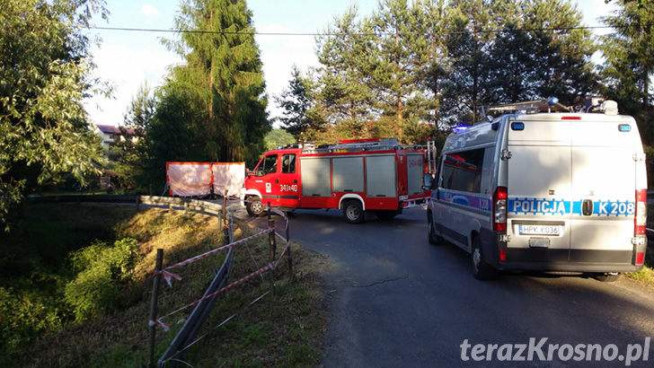 Śmiertelny wypadek w Łączkach Jagiellońskich