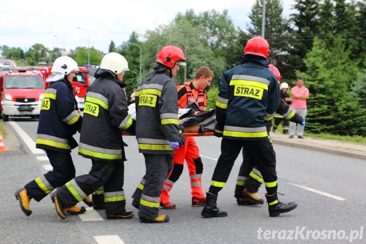 Wypadek w Głojscach, ciągnik przygniótł mężczyznę