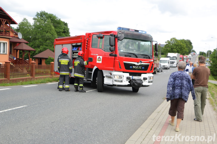 Wypadek w Głojscach, ciągnik przygniótł mężczyznę