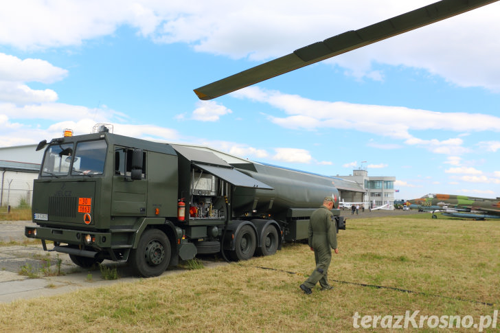 Mi-17 na krośnieńskim lotnisku