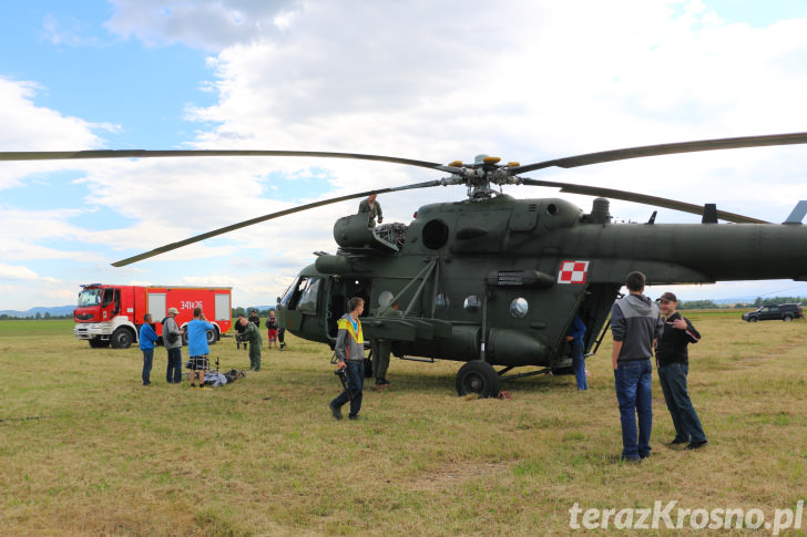 Mi-17 na krośnieńskim lotnisku