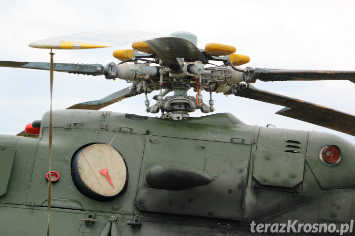 Mi-17 na krośnieńskim lotnisku