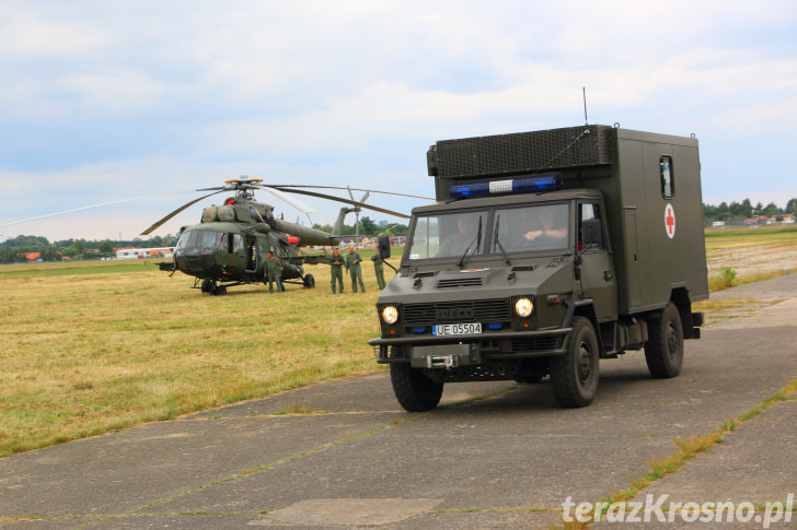 Mi-17 na krośnieńskim lotnisku