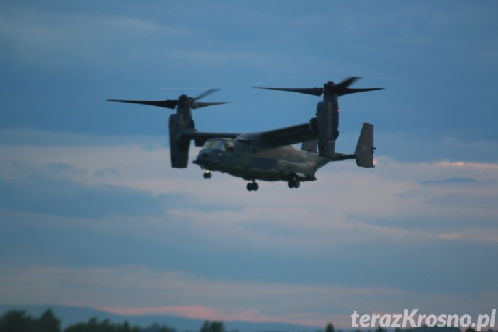 Mi-17 na krośnieńskim lotnisku