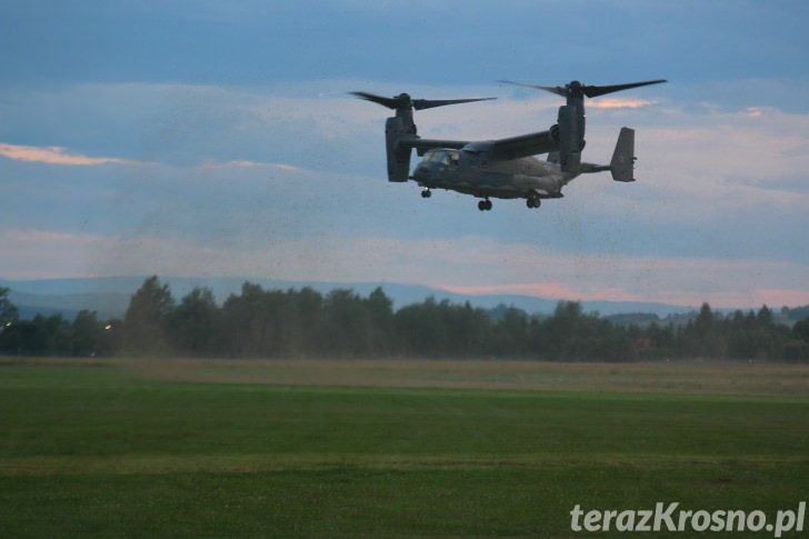 Mi-17 na krośnieńskim lotnisku