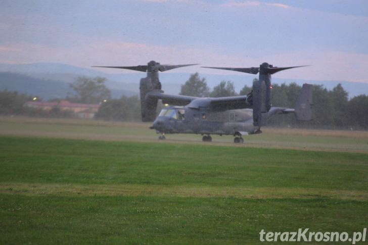 Mi-17 na krośnieńskim lotnisku