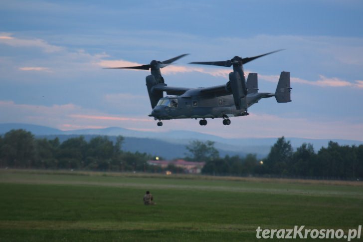 Mi-17 na krośnieńskim lotnisku