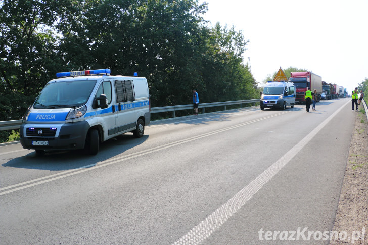 Zderzenie dwóch samochodów na ul. Podkarpackiej