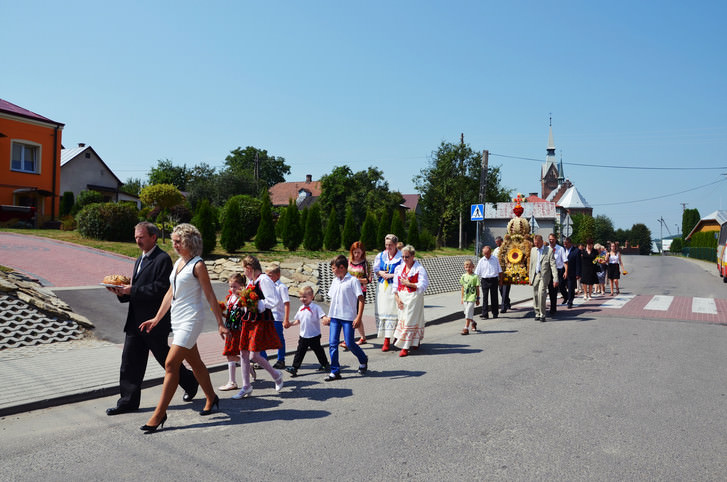 Dożynki w Równem