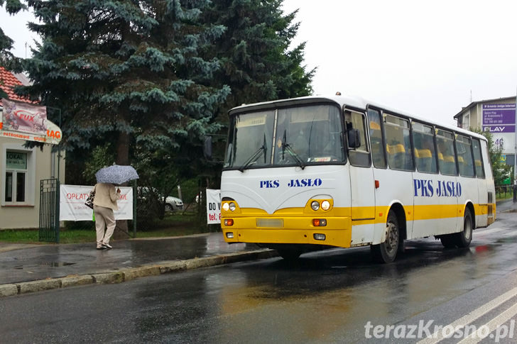 Wypadek na ul. Piłsudskiego w Krośnie