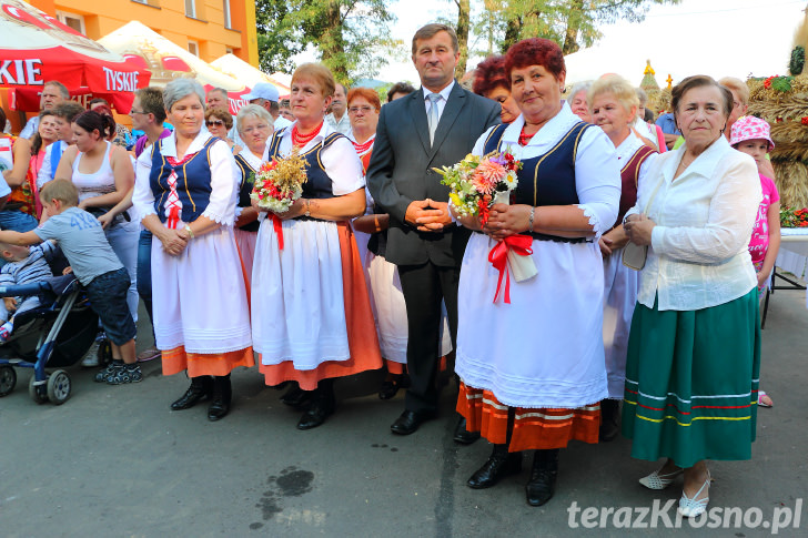 Dożynki Gminne Gminy Rymanów w Bziance