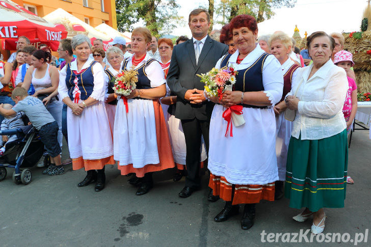 Dożynki Gminne Gminy Rymanów w Bziance