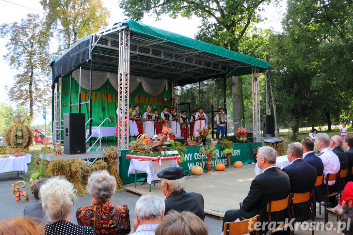 Dożynki Gminne Gminy Rymanów w Bziance