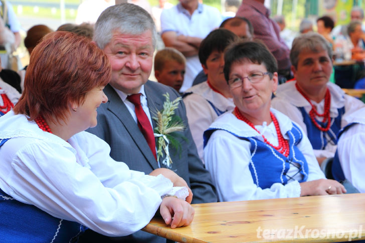 Dożynki Gminne Gminy Rymanów w Bziance