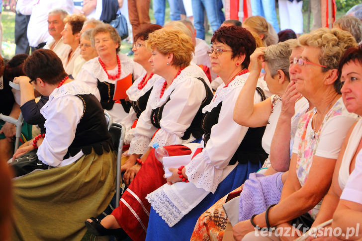 Dożynki Gminne Gminy Rymanów w Bziance