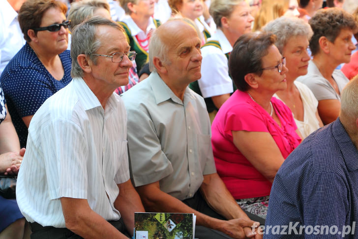 Dożynki Gminne Gminy Rymanów w Bziance