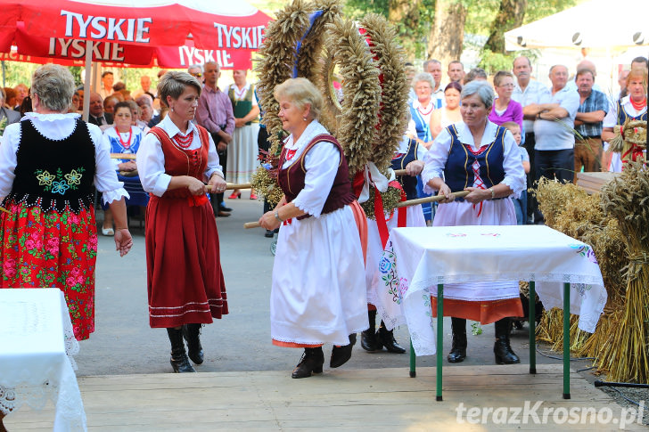 Dożynki Gminne Gminy Rymanów w Bziance