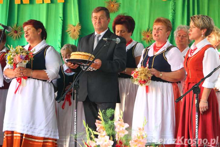 Dożynki Gminne Gminy Rymanów w Bziance