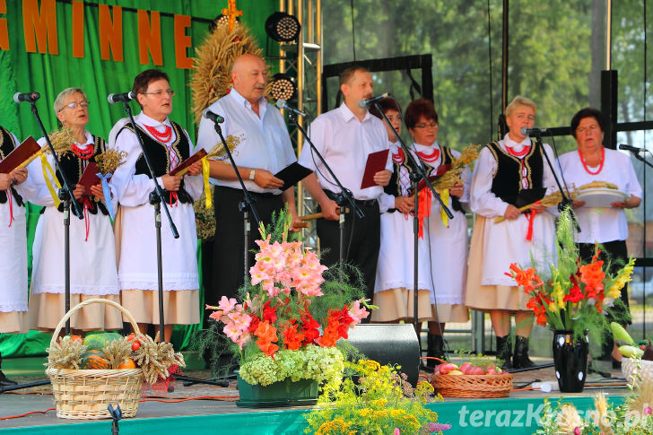 Dożynki Gminne Gminy Rymanów w Bziance