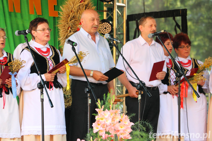 Dożynki Gminne Gminy Rymanów w Bziance