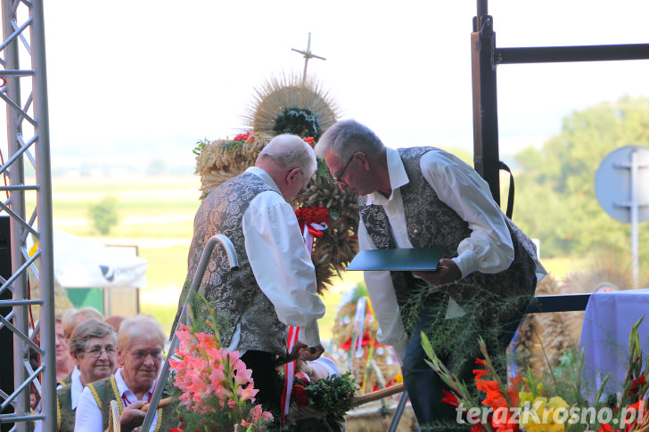 Dożynki Gminne Gminy Rymanów w Bziance