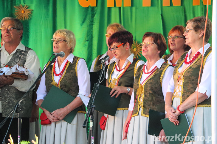 Dożynki Gminne Gminy Rymanów w Bziance