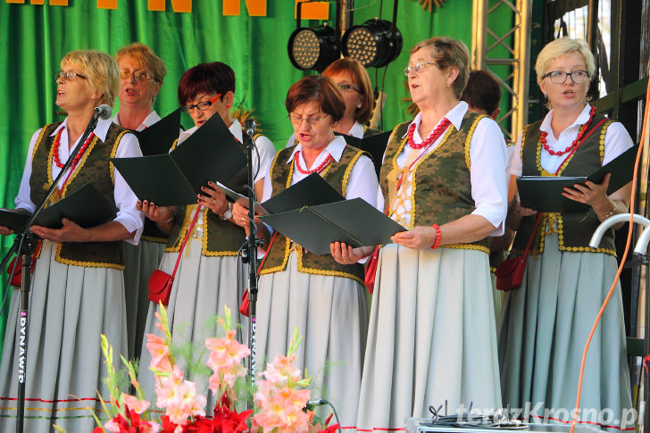 Dożynki Gminne Gminy Rymanów w Bziance