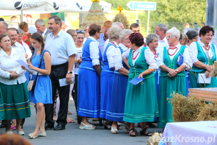 Dożynki Gminne Gminy Rymanów w Bziance