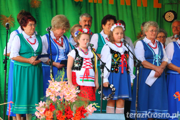 Dożynki Gminne Gminy Rymanów w Bziance